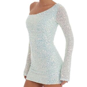 Lucy in the Sky Bodycon Sequined Dress